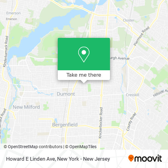 Mapa de Howard E Linden Ave