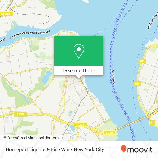 Homeport Liquors & Fine Wine map