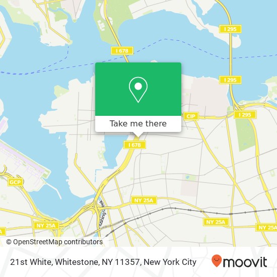 Mapa de 21st White, Whitestone, NY 11357