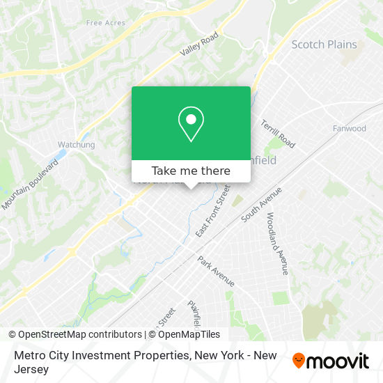 Metro City Investment Properties map