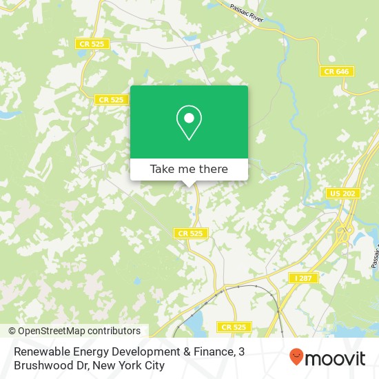 Mapa de Renewable Energy Development & Finance, 3 Brushwood Dr