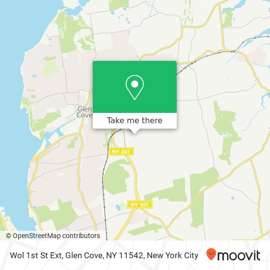 Wol 1st St Ext, Glen Cove, NY 11542 map