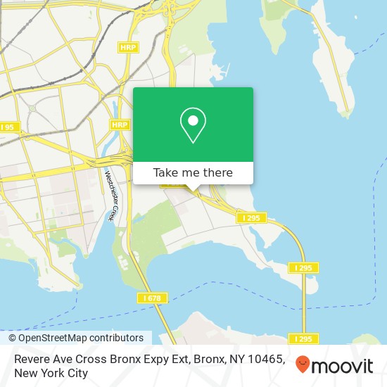 Revere Ave Cross Bronx Expy Ext, Bronx, NY 10465 map