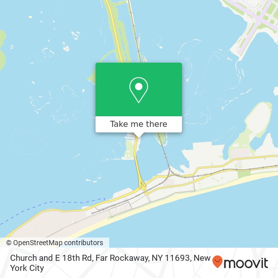 Church and E 18th Rd, Far Rockaway, NY 11693 map