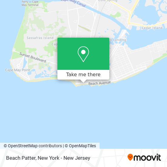 Beach Patter map