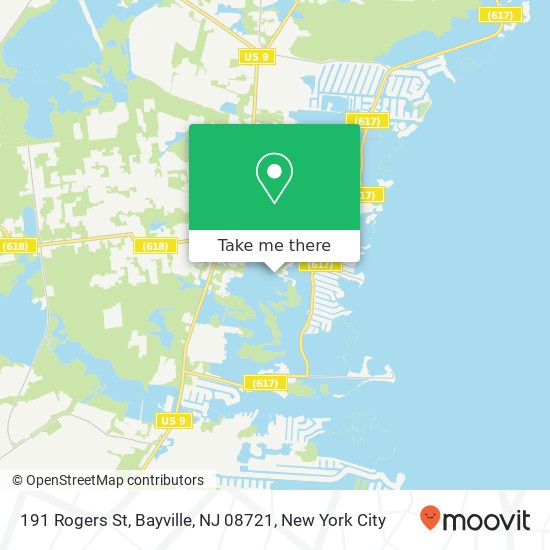 191 Rogers St, Bayville, NJ 08721 map