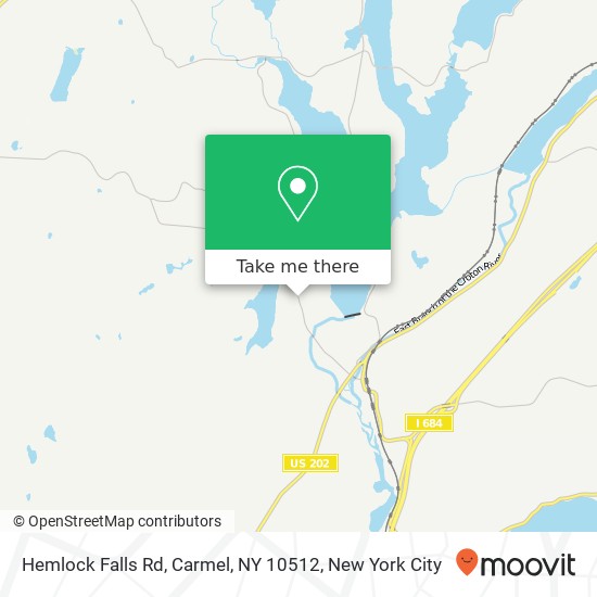 Hemlock Falls Rd, Carmel, NY 10512 map