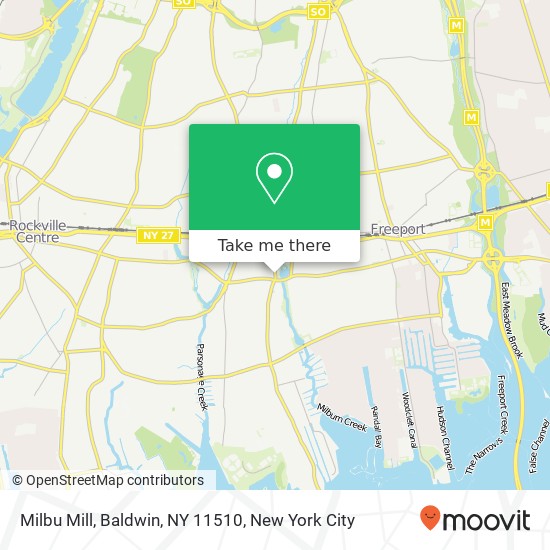 Milbu Mill, Baldwin, NY 11510 map