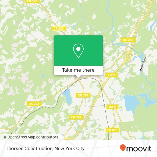 Mapa de Thorsen Construction