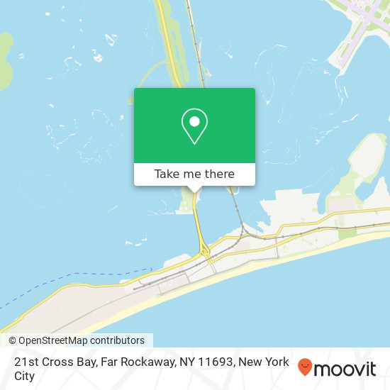 Mapa de 21st Cross Bay, Far Rockaway, NY 11693