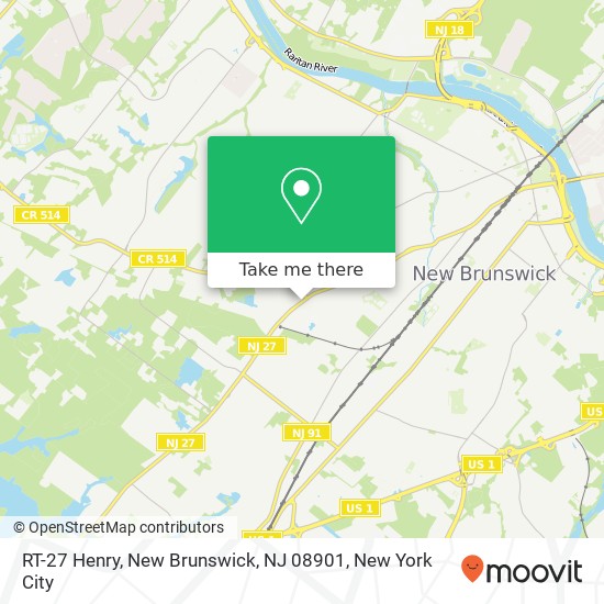 RT-27 Henry, New Brunswick, NJ 08901 map