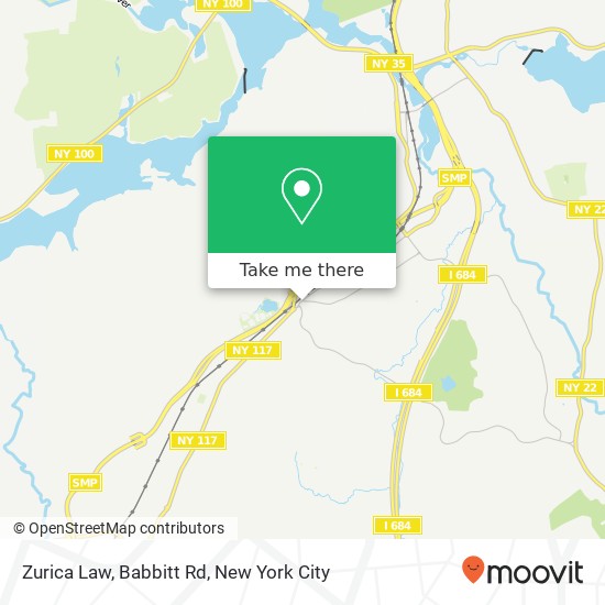 Zurica Law, Babbitt Rd map