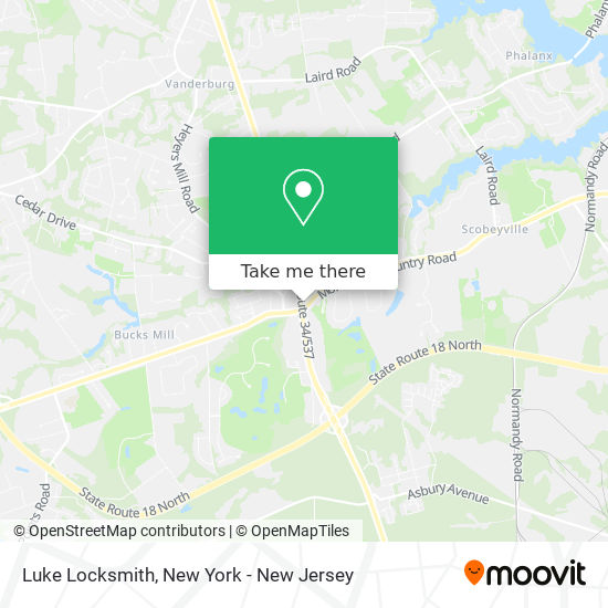 Luke Locksmith map