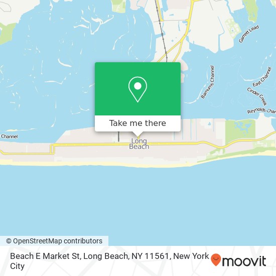 Beach E Market St, Long Beach, NY 11561 map