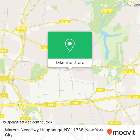 Marcus New Hwy, Hauppauge, NY 11788 map