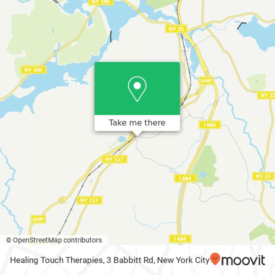 Mapa de Healing Touch Therapies, 3 Babbitt Rd