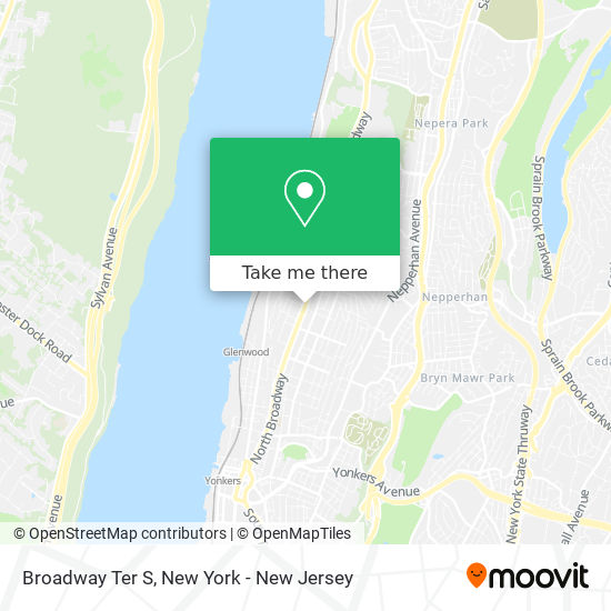 Broadway Ter S map