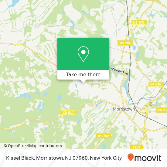 Kissel Black, Morristown, NJ 07960 map