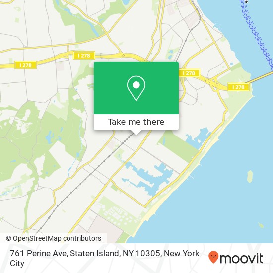 761 Perine Ave, Staten Island, NY 10305 map