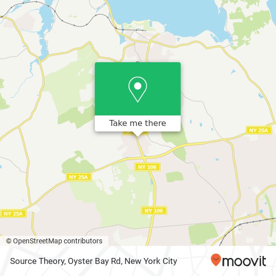 Mapa de Source Theory, Oyster Bay Rd