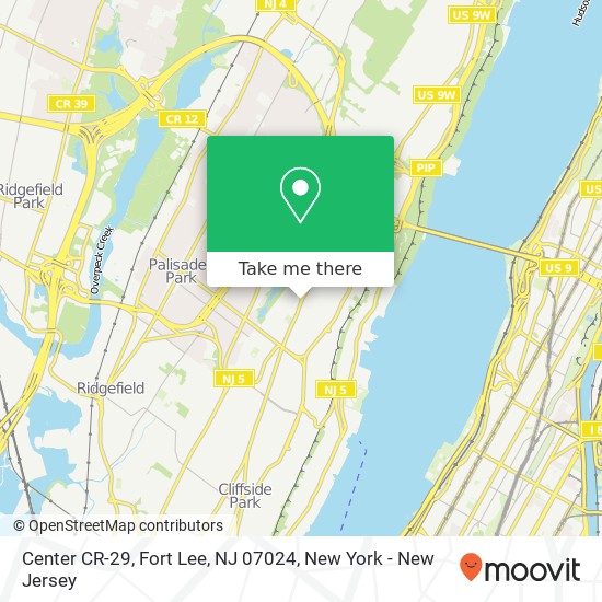 Center CR-29, Fort Lee, NJ 07024 map