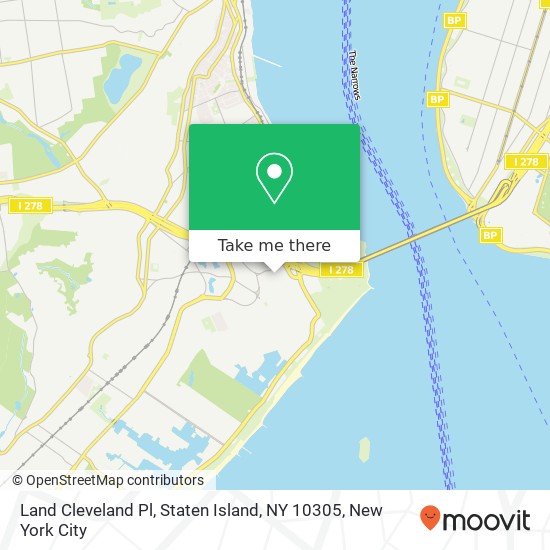 Land Cleveland Pl, Staten Island, NY 10305 map