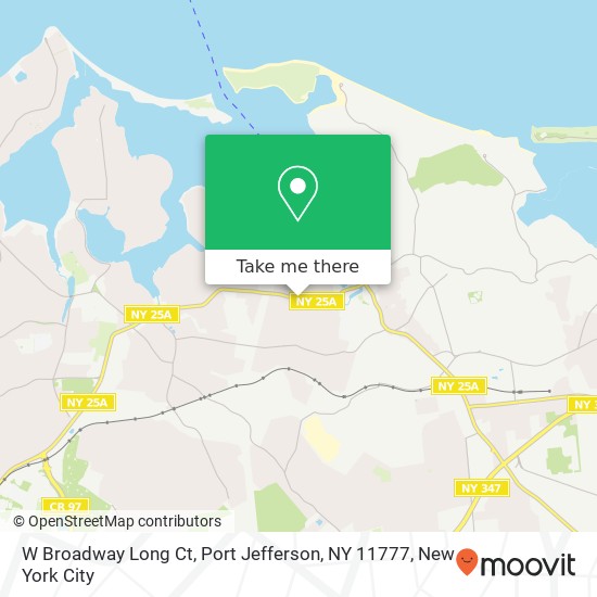 W Broadway Long Ct, Port Jefferson, NY 11777 map