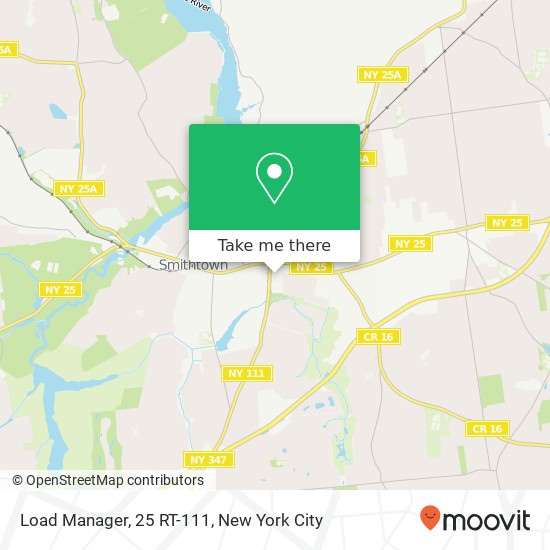 Load Manager, 25 RT-111 map