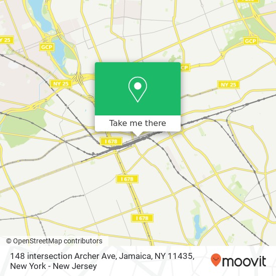 Mapa de 148 intersection Archer Ave, Jamaica, NY 11435