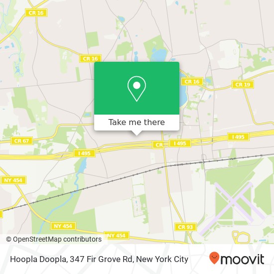 Hoopla Doopla, 347 Fir Grove Rd map