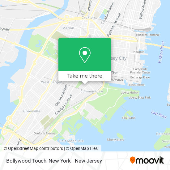 Bollywood Touch map