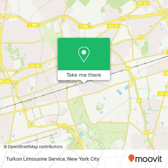 Mapa de Turkon Limousine Service