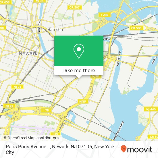 Paris Paris Avenue L, Newark, NJ 07105 map