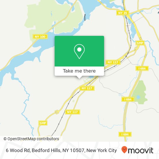 6 Wood Rd, Bedford Hills, NY 10507 map