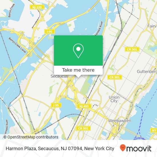 Harmon Plaza, Secaucus, NJ 07094 map
