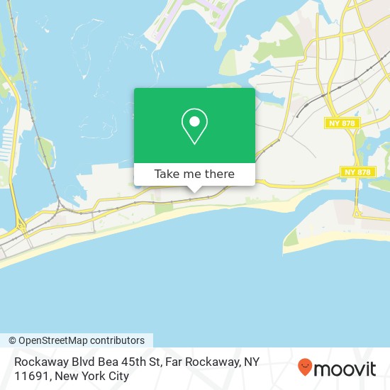 Mapa de Rockaway Blvd Bea 45th St, Far Rockaway, NY 11691