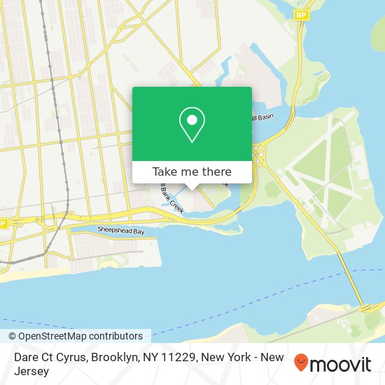 Dare Ct Cyrus, Brooklyn, NY 11229 map