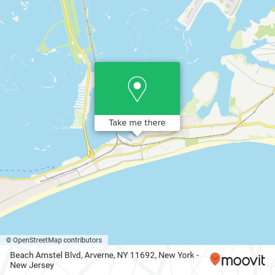 Beach Amstel Blvd, Arverne, NY 11692 map