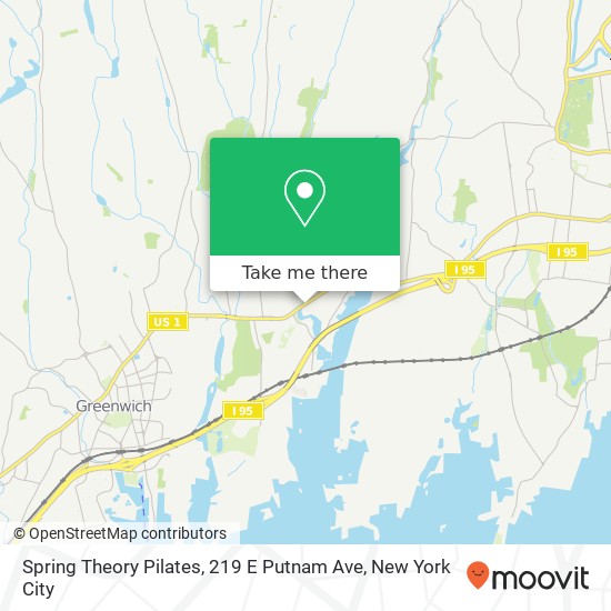 Spring Theory Pilates, 219 E Putnam Ave map