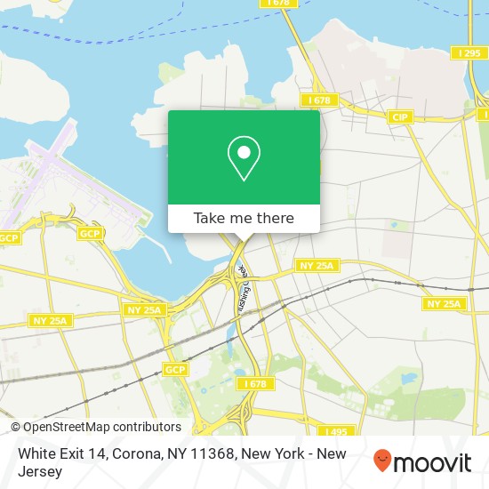 White Exit 14, Corona, NY 11368 map