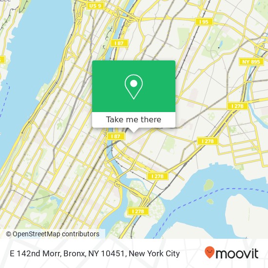 E 142nd Morr, Bronx, NY 10451 map