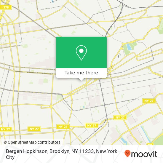 Bergen Hopkinson, Brooklyn, NY 11233 map