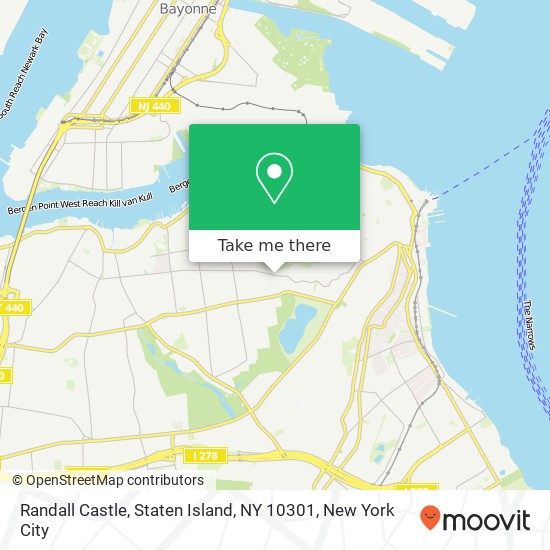 Randall Castle, Staten Island, NY 10301 map