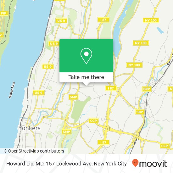 Howard Liu, MD, 157 Lockwood Ave map