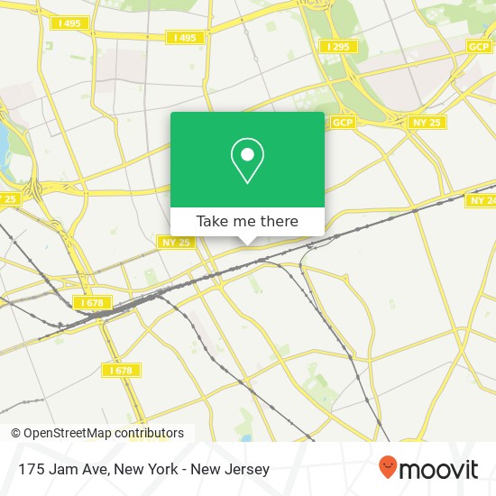 Mapa de 175 Jam Ave