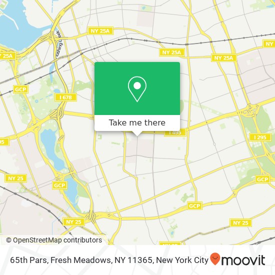 65th Pars, Fresh Meadows, NY 11365 map