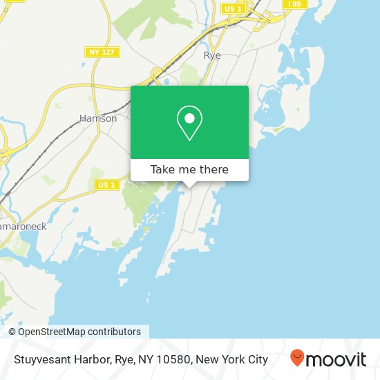 Stuyvesant Harbor, Rye, NY 10580 map