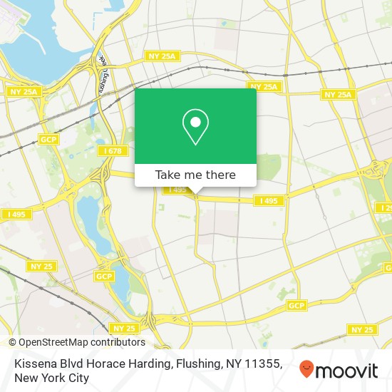 Kissena Blvd Horace Harding, Flushing, NY 11355 map