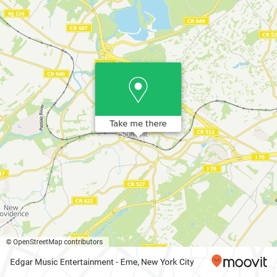 Edgar Music Entertainment - Eme map