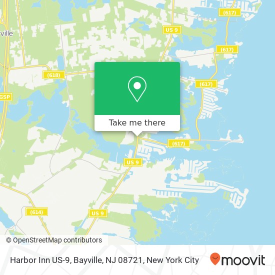 Harbor Inn US-9, Bayville, NJ 08721 map
